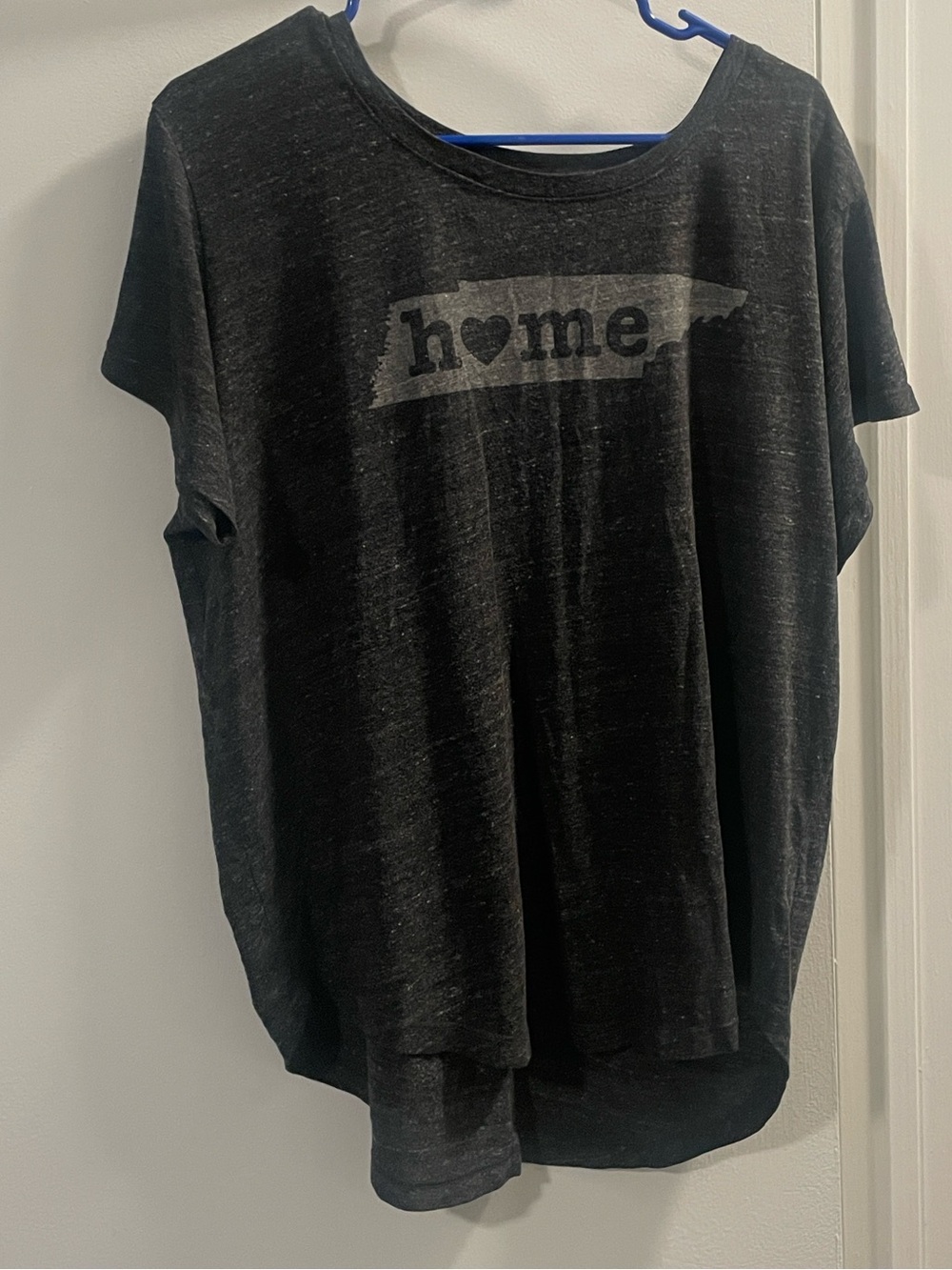 State of Mind Black Short Sleeve 'home' Tee